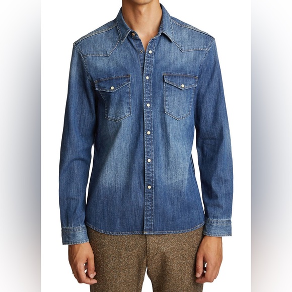 Paisley & Gray Other - NWT Paisley & Gray Rebellious Western Shirt Medium Denim size